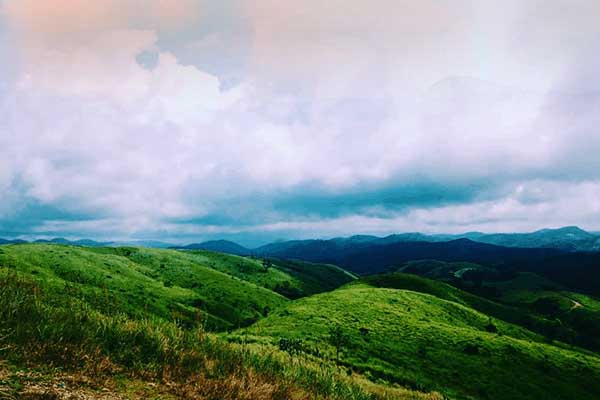 Uluppuni Hills in Vagamon with scenic valley views